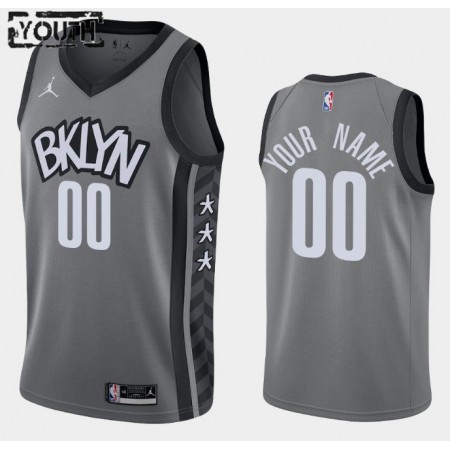 Maillot Basket Brooklyn Nets Personnalisé 2020-21 Jordan Brand Statement Edition Swingman - Enfant